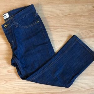 Ombré Style cropped jeans , size 26